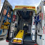 Un jabalí provoca un accidente en la N-6 en Bembibre y deja dos heridos