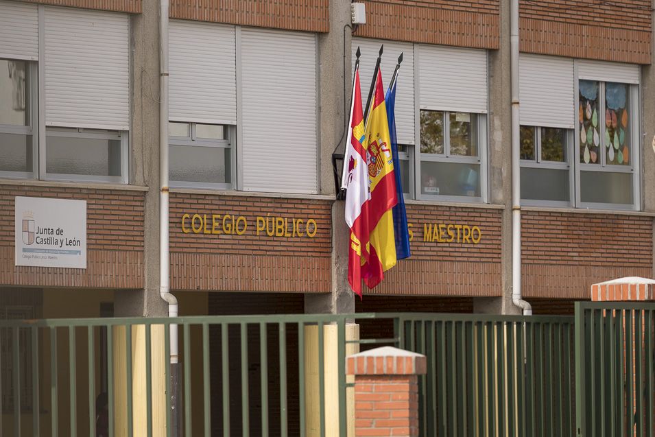 Colegio Jesús Maestro del barrio ponferradino de Cuatrovientos 