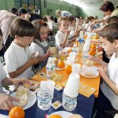Leticia Pérez / ICAL . Comedor escolar en uno de los colegios de la comunidad