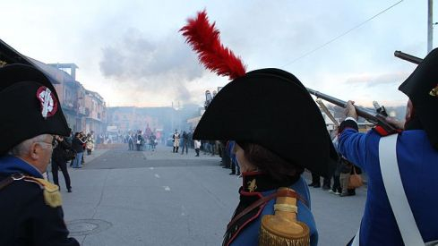 ÁLBUM / Cacabelos revive su batalla de la Guerra de la Independencia ÁLBUM / Cacabelos revive su batalla de la Guerra de la Independencia