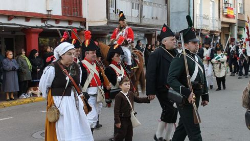 ÁLBUM / Cacabelos revive su batalla de la Guerra de la Independencia ÁLBUM / Cacabelos revive su batalla de la Guerra de la Independencia