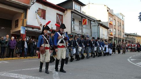 ÁLBUM / Cacabelos revive su batalla de la Guerra de la Independencia ÁLBUM / Cacabelos revive su batalla de la Guerra de la Independencia