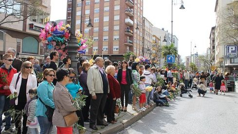 Procesión de las Palmas Semana Santa Ponferrada 2014 Procesión de las Palmas Semana Santa Ponferrada 2014
