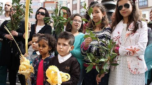 Procesión de las Palmas Semana Santa Ponferrada 2014 Procesión de las Palmas Semana Santa Ponferrada 2014