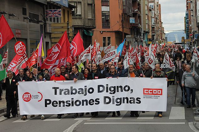Manifestación por las pensiones