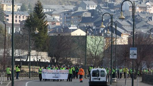 Marcha Blanca por la Sanidad de Laciana y El Bierzo