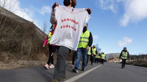 Marcha Blanca por la Sanidad de Laciana y El Bierzo
