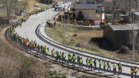 Marcha Blanca por la Sanidad de Laciana y El Bierzo