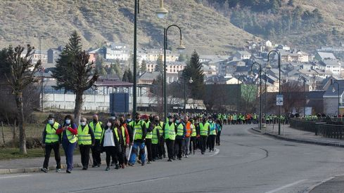 Marcha Blanca por la Sanidad de Laciana y El Bierzo