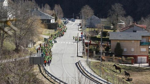 Marcha Blanca por la Sanidad de Laciana y El Bierzo