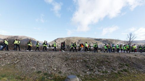 Marcha Blanca por la Sanidad de Laciana y El Bierzo
