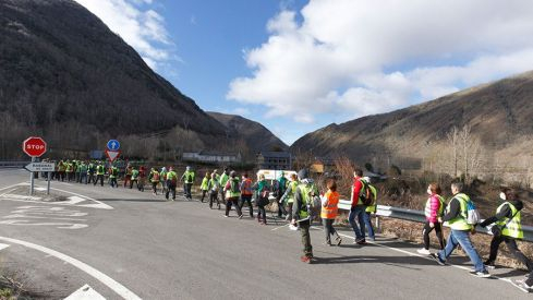 Marcha Blanca por la Sanidad de Laciana y El Bierzo