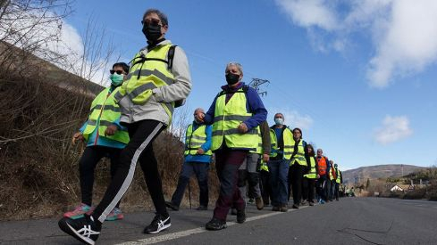 Marcha Blanca por la Sanidad de Laciana y El Bierzo