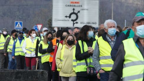 Marcha Blanca por la Sanidad de Laciana y El Bierzo