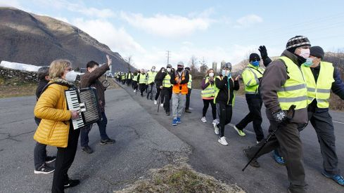 Marcha Blanca por la Sanidad de Laciana y El Bierzo