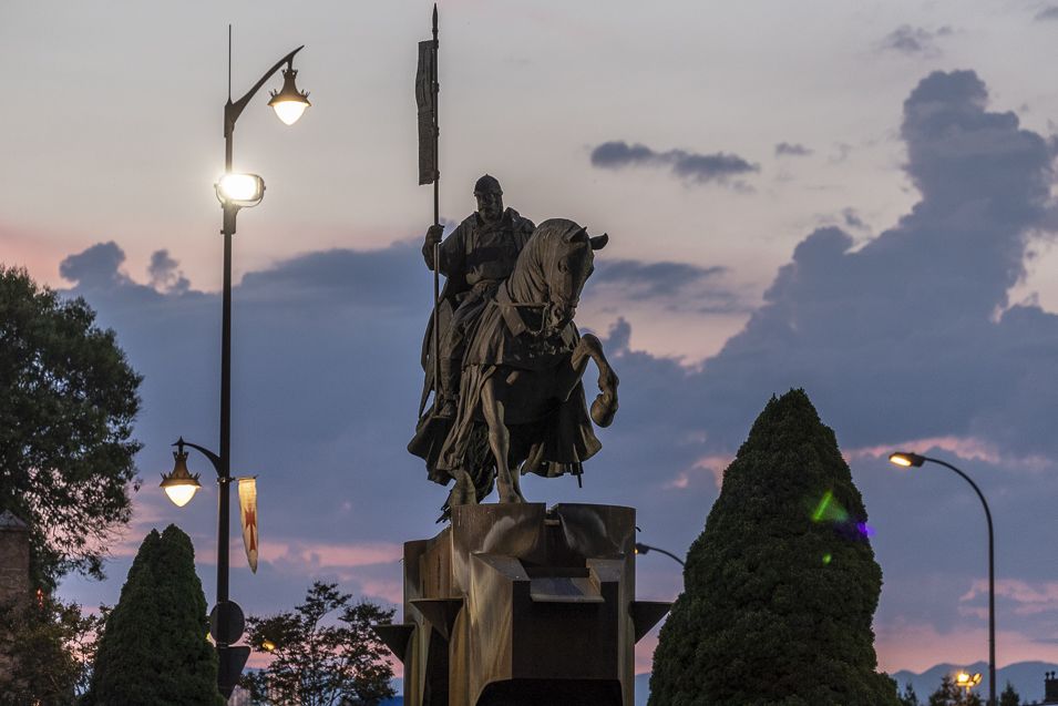 Imposicion de la capa templaria y toma de llaves Ponferrada 2018 955_1