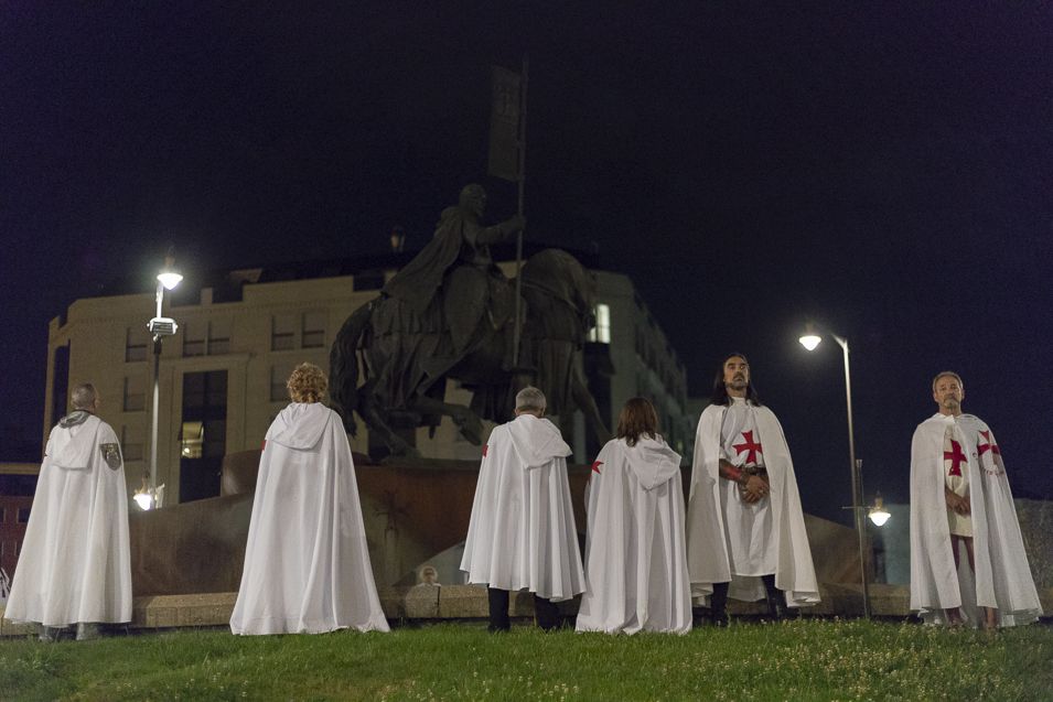 Imposicion de la capa templaria y toma de llaves Ponferrada 2018 955_8