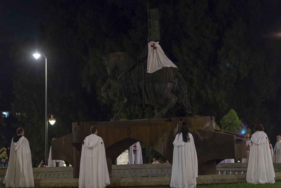Imposicion de la capa templaria y toma de llaves Ponferrada 2018 955_15