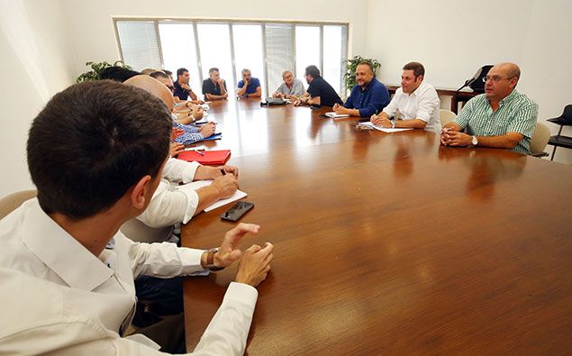 Reunión Mesa de la Energía. Foto César Sánchez / ICAL