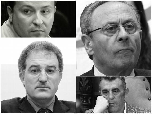 De arriba a abajo, de izquierda a derecha: Pablo Peyuca González, Arsenio García, Sindo Castro, Ángel Iglesias. / FOTO ILEON.COM