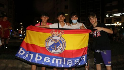 Celebración Champions 