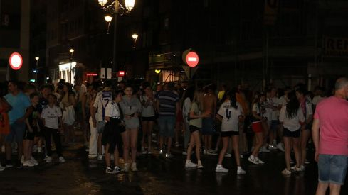 Celebración Champions 