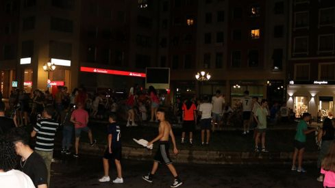 Celebración Champions 