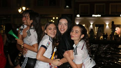 Celebración Champions 