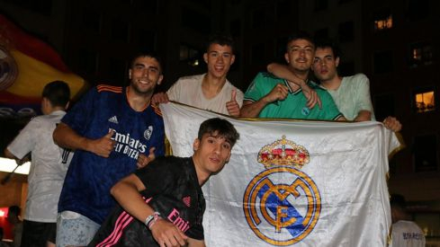 Celebración Champions 