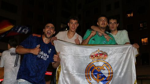 Celebración Champions 