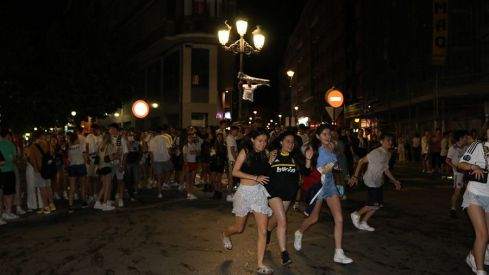 Celebración Champions 