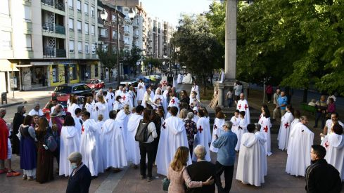 Ordenación de pequeños escuderos de la Noche Templaria Ordenación de pequeños escuderos de la Noche Templaria