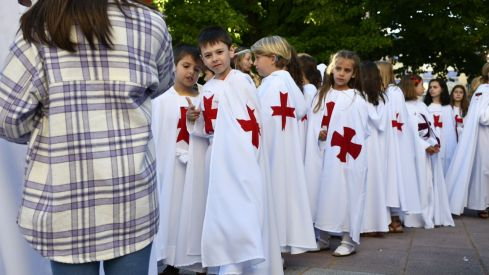 Ordenación de pequeños escuderos de la Noche Templaria Ordenación de pequeños escuderos de la Noche Templaria