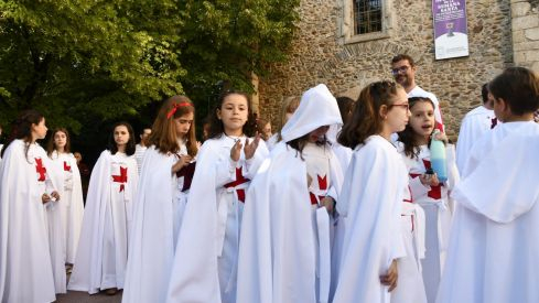 Ordenación de pequeños escuderos de la Noche Templaria Ordenación de pequeños escuderos de la Noche Templaria