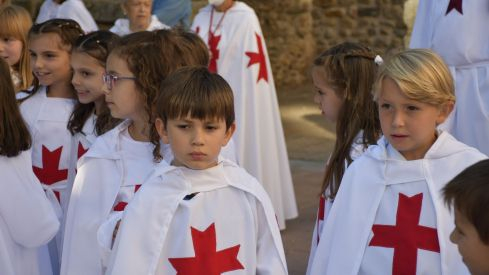 Ordenación de pequeños escuderos de la Noche Templaria Ordenación de pequeños escuderos de la Noche Templaria