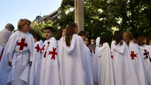 Ordenación de pequeños escuderos de la Noche Templaria Ordenación de pequeños escuderos de la Noche Templaria