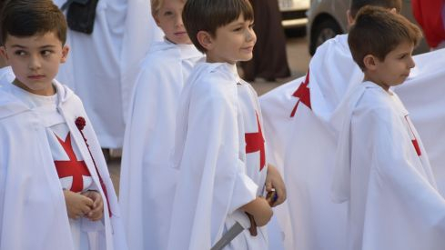 Ordenación de pequeños escuderos de la Noche Templaria Ordenación de pequeños escuderos de la Noche Templaria