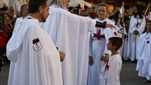 Ordenación de pequeños escuderos de la Noche Templaria Ordenación de pequeños escuderos de la Noche Templaria