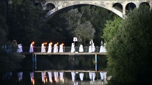 Noche Templaria desfile 2022