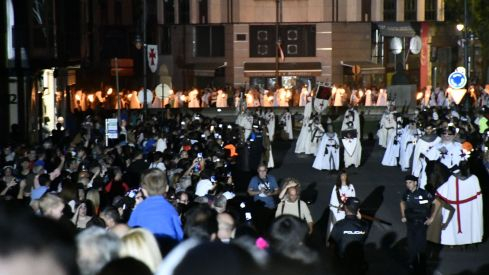 Noche Templaria desfile 2022