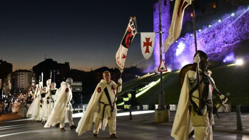 Noche Templaria desfile 2022