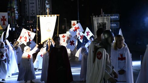 Noche Templaria desfile 2022 Noche Templaria desfile 2022