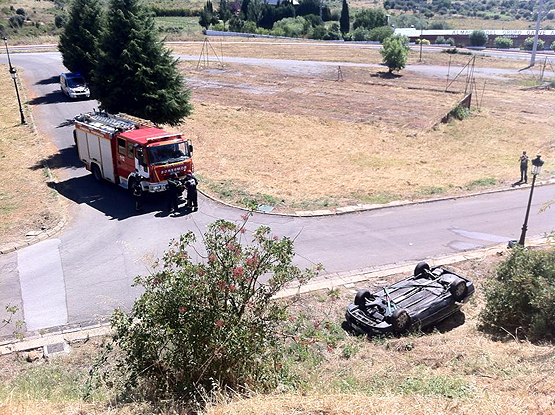 imagen del accidente. Marcos Cuellas