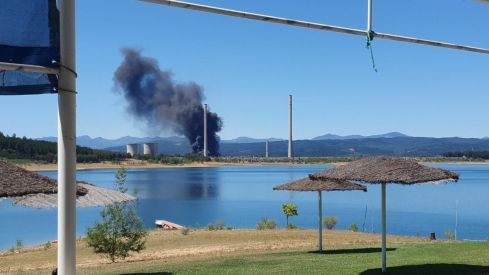 Incendio  en Compostilla