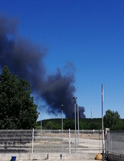 Incendio  en Compostilla