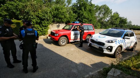 Desalojo Rimor por el incendio en Montes de Valdueza Desalojo Rimor por el incendio en Montes de Valdueza