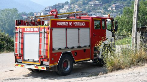 Incendio Monte de Valdueza desde dentro Incendio Monte de Valdueza desde dentro