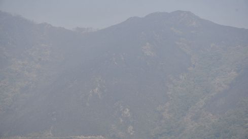 Incendio Monte de Valdueza desde dentro Incendio Monte de Valdueza desde dentro