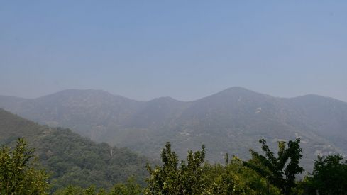 Incendio Monte de Valdueza desde dentro Incendio Monte de Valdueza desde dentro