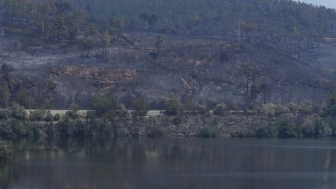 Los vecinos de San Pedro de Trones vuelven a sus casas Los vecinos de San Pedro de Trones vuelven a sus casas